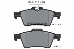 KLOCKI HAM./TYŁ/ FORD FOCUS 02- TEXTAR 2413701