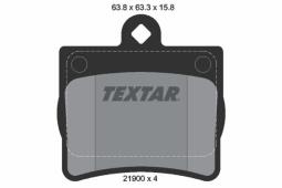 KLOCKI HAM./TYŁ/ DB W202 96- TEXTAR 2190003