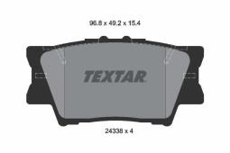KLOCKI HAM./TYŁ/ TOYOTA RAV-4 06- TEXTAR 2433801