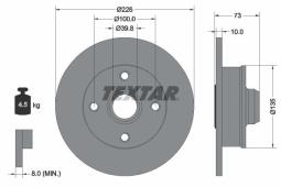 TARCZA HAM. /TEXTAR/ TEXTAR 92154203