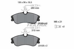 KLOCKI HAM./PRZ/ CITROEN XSARA PICASSO-99 TEXTAR 2312401