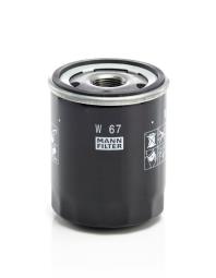 FILTR OLEJU MITSUBISHI BENZ. 1,5 09- /LANCER VIII/ MANN HUMMEL W 67