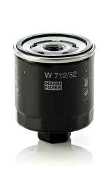 FILTR OLEJU VW BENZ. 1,0-1,6 92- PO 01, MANN HUMMEL W 712/52