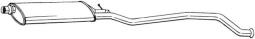 TŁUMIK PEUGEOT 406 2,0 96- /ŚRODKOWY/ BOSAL BOS286-251