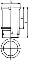 FKM/FPM TULEJA CYLINDRA. PEUGEOT 75 /KS/ KOLBENSCHMIDT 89 584 110