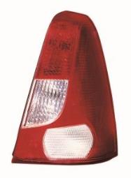 LAMPA /TYŁ/ DACIA LOGAN 07- /P/         /BIAŁY KIER./ DEPO DE551-1958R3LD-UE