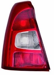 LAMPA /TYŁ/ DACIA LOGAN 08- /L/ /SEDAN/ DEPO DE551-1987L-LD-UE