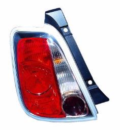 LAMPA /TYŁ/ FIAT 500 07- /L/ DEPO DE661-1931L-LDUE