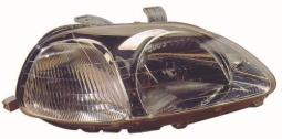 REFLEKTOR HONDA CIVIC 96- /L/ 3-D       /V-TYPE/ DEPO DE217-1119L-LD-EM
