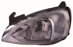 REFLEKTOR OPEL CORSA 00-02 /P/ H7+H7 /TYP VALEO/ DEPO DE442-1125R-LD-EM       T