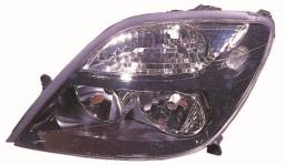REFLEKTOR RENAULT SCENIC 99- /L/ /CZARNY/ DEPO DE551-1135L-LDEM2