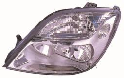 REFLEKTOR RENAULT SCENIC 99- /L/ /CHROM/ DEPO DE551-1135L-LDEM1