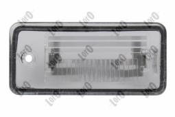 LAMPKA OŚWIET.TAB.REJ.AUDI A4 01-08, A6 05-11 /L/ DEPO DE003-07-901