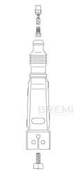FAJKA ŚWIECY ZAPŁ.VW BREMI BRM 13338A5