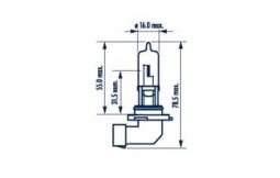 ŻARÓWKA USA HB3 12V 60W                  /BLISTR/ NAR 480054000