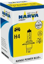 ŻARÓWKA H4 12V  60W/55W /RANGE POWER BLUE+/ NARVA NAR 48677