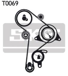 ZESTAW ROZRZĄDU VW 1,9D 89-92 1,9TDi 91- SKF VKMA 01011