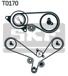ZESTAW ROZRZĄDU AUDI                    /+ POMPA WODY/ SKF VKMC 01952-1