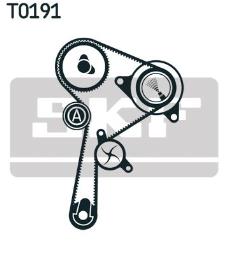 ZESTAW ROZRZĄDU RENAULT 1,5DCI 01-      /+ POMPA WODY/ SKF VKMC 06134-2