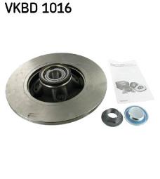 ŁOŻYSKO /TYŁ/ CITROEN C4,PICASSO 1,6-   2,0HDI 07- /+TARCZA HAM./ SKF VKBD 1016
