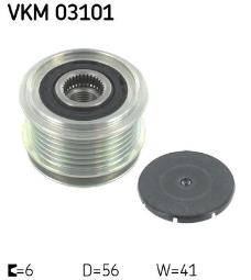 KOŁO PASOWE ALT.VW GOLF IV 1,9SDI 97- SKF VKM 03101