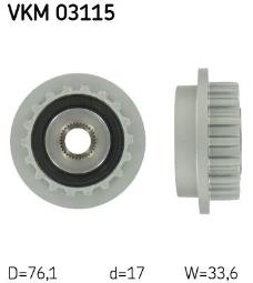 KOŁO PASOWE ALT.VW 2,5TDI 03- SKF VKM 03115