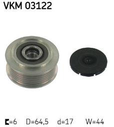KOŁO PASOWE ALT.AUDI 2,4-3,2 04- SKF VKM 03122