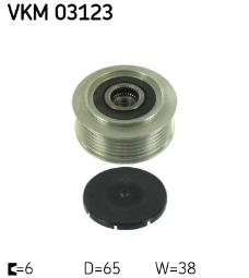 KOŁO PASOWE ALT.AUDI 2,8-3,2FSI 08- SKF VKM 03123