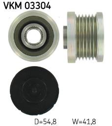KOŁO PASOWE ALT.PEUGEOT 1,4-1,6 07- SKF VKM 03304