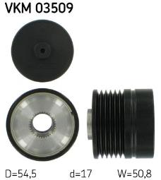 KOŁO PASOWE ALT.OPEL CORSA 1,3CDTI 06- SKF VKM 03509