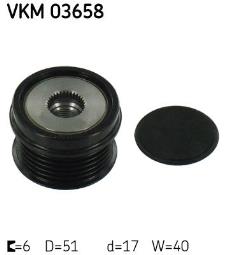 KOŁO PASOWE ALT. /SKF/ SKF VKM 03658
