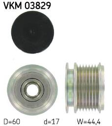 KOŁO PASOWE ALT.DB 1,8-2,3 02- SKF VKM 03829