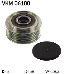 KOŁO PASOWE ALT.TOYOTA 2,0D-4D 04- SKF VKM 06100