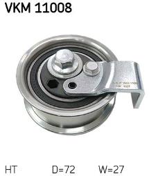 KOŁO NAP.R.AUDI 1,8/T 95- /A4,A6/ SKF VKM 11008