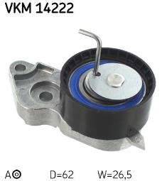 KOŁO NAP.R.FORD 1,4-1,6 16V 96- /NAPINACZ/ FHA,L1J,FYD,FXD 98- SKF VKM 14222