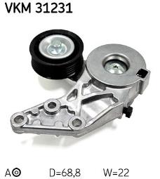 KOŁO NAP.PASKA PK VW 2,3-2,8 99- SKF VKM 31231