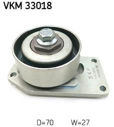 KOŁO NAP.PASKA PK PEUGEOT 1,1-1,6 16V 98- /206,XSARA/ SKF VKM 33018