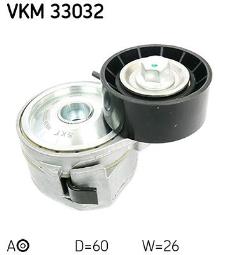 NAP.PASKA PK PEUGEOT 1,9D 93- /306/@60 SKF VKM 33032