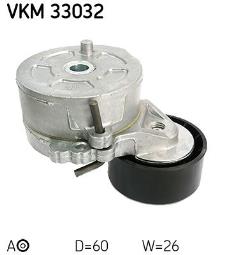 NAP.PASKA PK PEUGEOT 1,9D 93- /306/@60 SKF VKM 33032