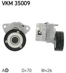 NAP.PASKA PK OPEL 1,8-2,0XEV 91- SKF VKM 35009