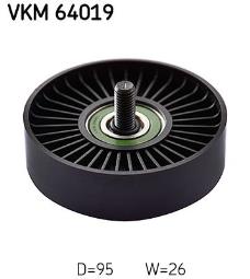 KOŁO NAP.PASKA PK HYUNDAI 1,4-1,6 07- SKF VKM 64019