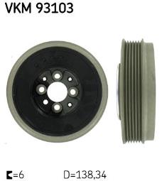 KOŁO PASOWE AUDI SKF VKM 93103