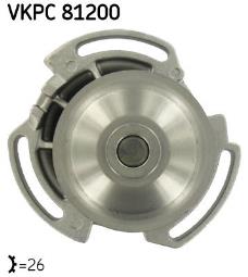 POMPA WODY VW 1,1-1,3 75-90 SKF VKPC 81200