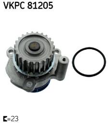 POMPA WODY AUDI 2,0TFSI 04- /A3,A6/ SKF VKPC 81205