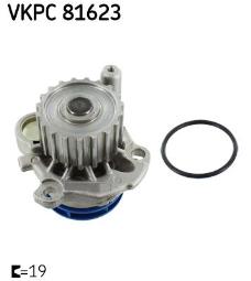 POMPA WODY AUDI 1,9TDI 96- /A3//AQUAMAX/ SKF VKPC 81623