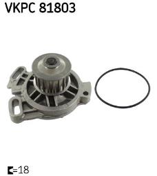 POMPA WODY VW 2,4D-2,5D 90- /T4//18 ZĘBÓW/ /AQUAMAX/ SKF VKPC 81803