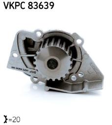 POMPA WODY CITROEN 1,9D 98- /DW8/       /AQUAMAX/ SKF VKPC 83639