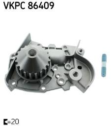 POMPA WODY RENAULT 1,2-1,4 88-          /AQUAMAX/ SKF VKPC 86409