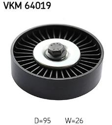 KOŁO NAP.PASKA PK HYUNDAI 1,4-1,6 07- SKF VKM 64019