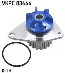 POMPA WODY CITROEN 1,1-1,4 02- /AQUAMAX/ SKF VKPC 83644